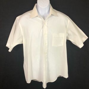 Vintage men’s Arrow Trump Button Front shirt 16.5